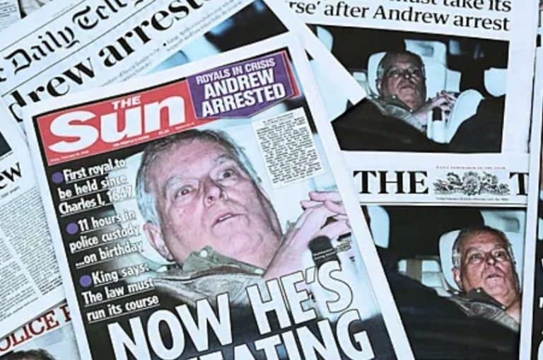 Prince Andrew Arrest