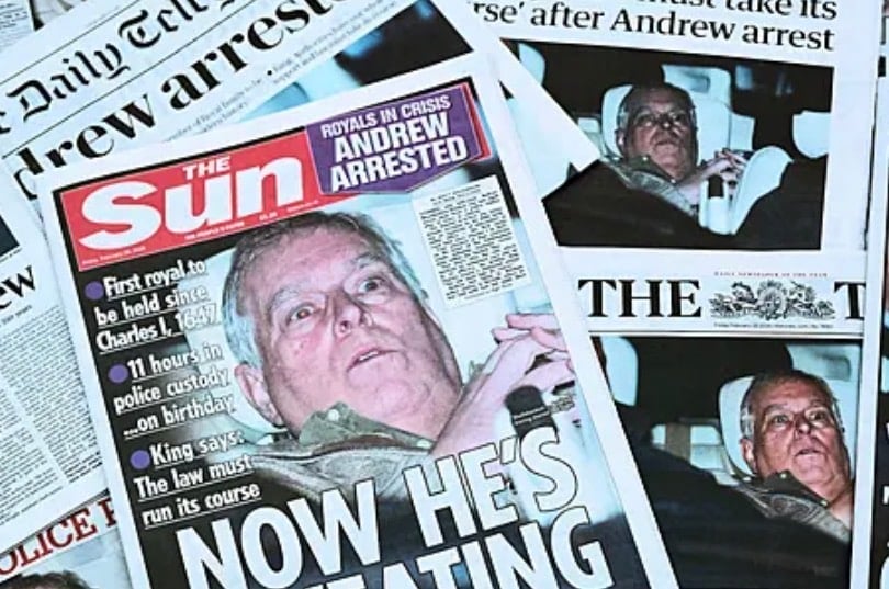Prince Andrew Arrest
