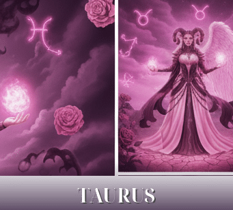 Taurus zodiac sign angel illustration
