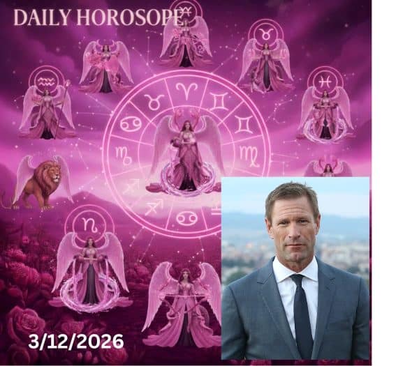 March 12, 2026 , Daily Horoscope : Happy Birthday Aaron Eckhart — Unleash Your Inner Charmer!