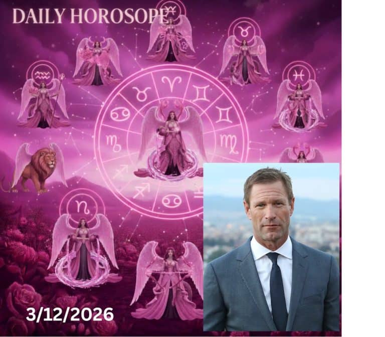 March 12, 2026 , Daily Horoscope : Happy Birthday Aaron Eckhart — Unleash Your Inner Charmer!
