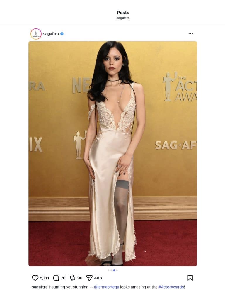 Actors Awards Jenna Ortega