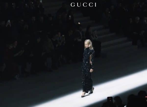 Demna Gucci Debut kate moss
