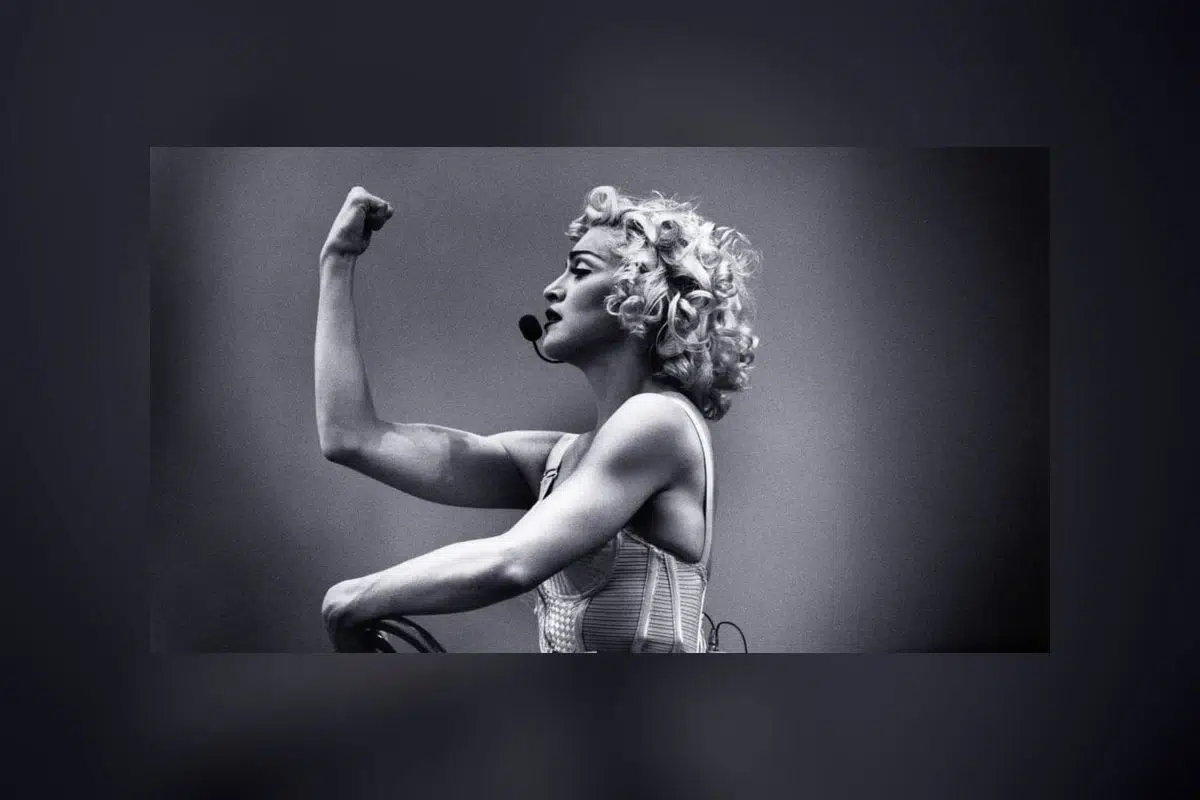 Madonna, 67, owns Confessions II party in pink corset.