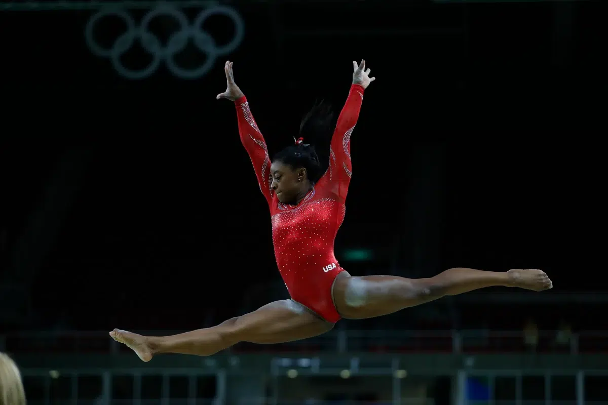 Simone Biles: It's super forbidden... but we're openly doing it.