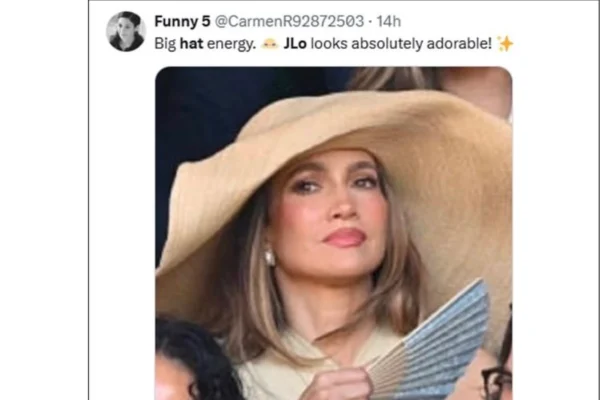 Jennifer Lopez's Wimbledon Hat Blocks Views, Sparks Outrage